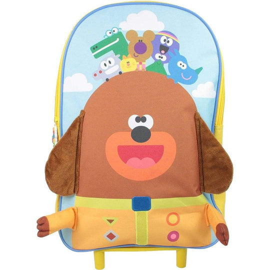 Hey Duggee Gary Childs Unisex Wheeled Trolley Luggage Bag