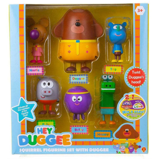 Hey Duggee Squirrel Figurine Set with Duggee