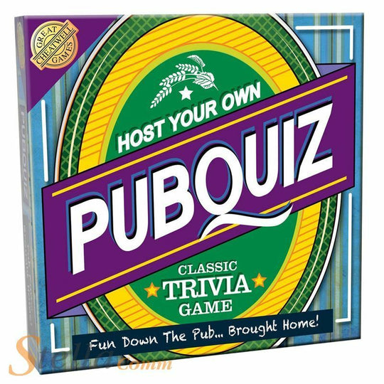 Host Your Own Pub Quiz Classic Trivia Game