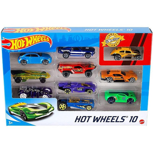 Hot Wheels 10 Car Pack Assortment (Pack May Vary)