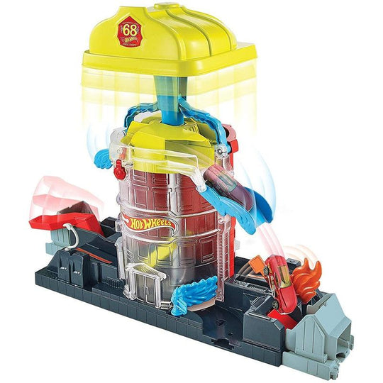 Hot Wheels GJL06 Super Fire House Rescue Play Set