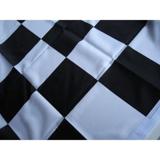 Huge F1 Flag Formula One Black & White Chequered