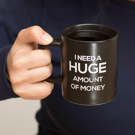 I Need A Hug Huge Amount Of Money Heat Change Mug Cup