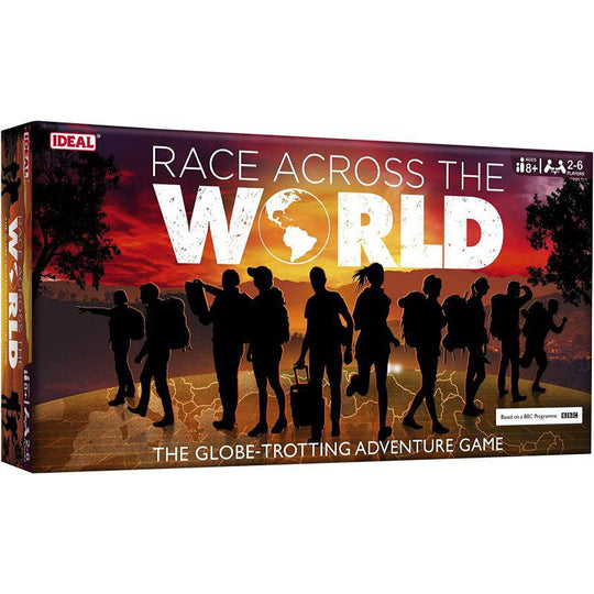 Ideal Race Across The World Family Board Game