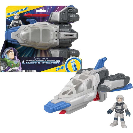 Imaginext Disney Pixar Lightyear Hyperspeed Spaceship & Toy Figure