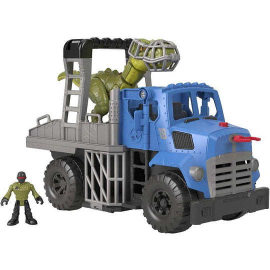 Imaginext Jurassic World Break Out Dino Riot Hauler Truck Playset