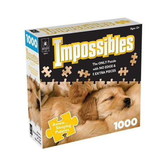 Impossibles 1000pc “ Aww¦ Sleeping Puppies