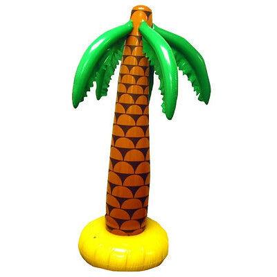 Inflatable Palm Tree 5.5ft 168cm Hawaiian Summer Beach Party Decoration