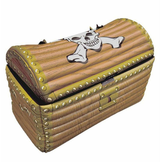 Inflatable Pirate Treasure Chest Drinks Beer Cooler Pirate Fancy Dress Party Box