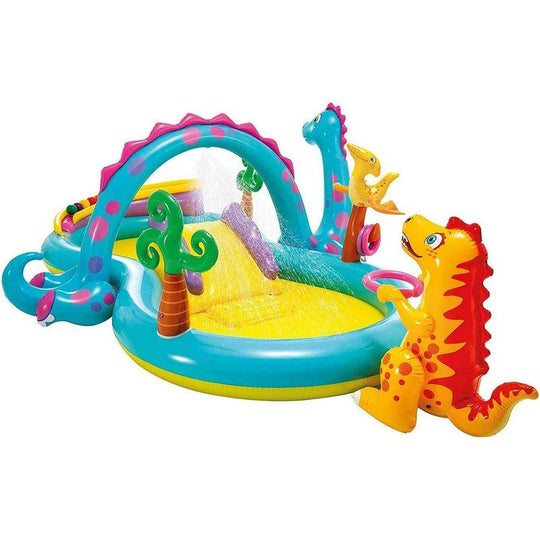 Intex Dinoland Play Centre Pool Kids Toddlers Inflatable Paddling Pool
