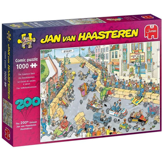 Jan van Haasteren 1000 Piece Jigsaw - The Soapbox Race - 20053