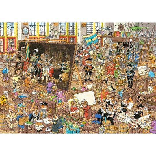 Jan van Haasteren A Trip to the Museum 2 x 1,000 Piece Puzzle