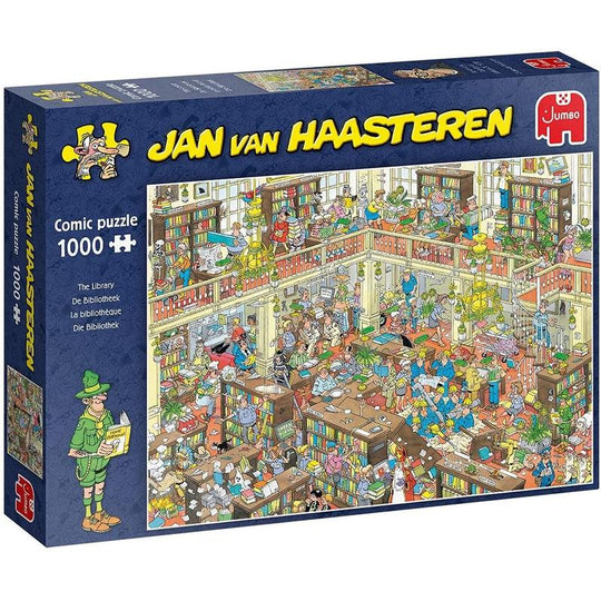 Jan van Haasteren The Library 1,000 Piece Puzzle