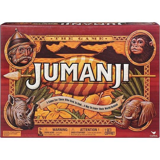 Jumanji Movie Themed Classic Retro 90's Family Board Game