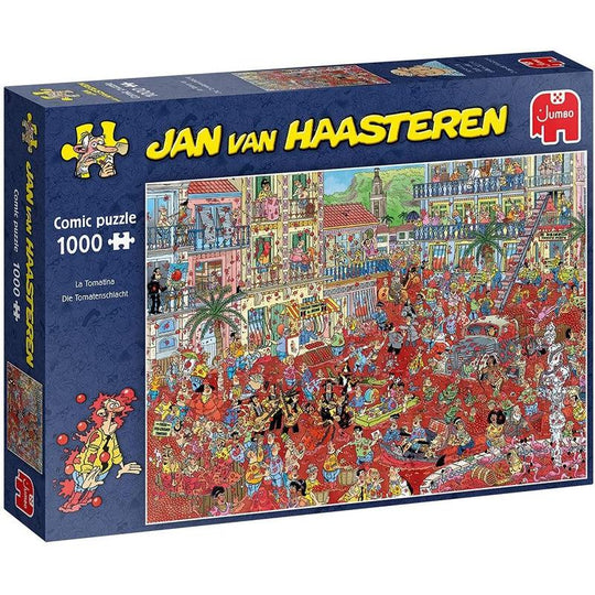 Jumbo 20043 Jan van Haasteren La Tomatina 1,000 piece puzzle