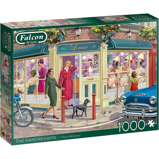 Jumbo Falcon Deluxe 1000 Piece Jigsaw - The Hairdressers