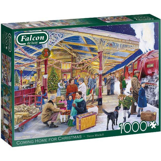 Jumbo Falcon de Luxe Coming Home For Christmas 1000 Piece Jigsaw Puzzle