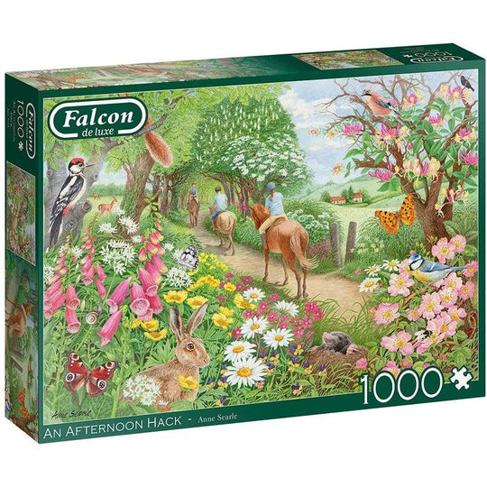 Jumbo, Falcon de luxe - An Afternoon Hack, Jigsaw Puzzles for Adults, 1,000 piece