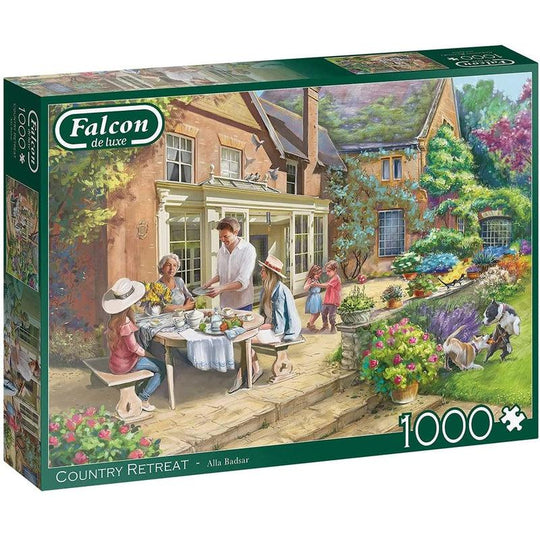 Jumbo, Falcon de luxe - Country House Retreat, Jigsaw Puzzles for Adults, 1,000 piece