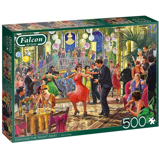 Jumbo, Falcon de luxe - Dancing the Night Away, Jigsaw Puzzles for Adults, 500 piece