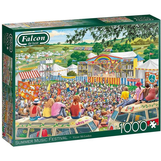 Jumbo, Falcon de luxe - Summer Music Festival, Jigsaw Puzzles for Adults, 1,000 piece