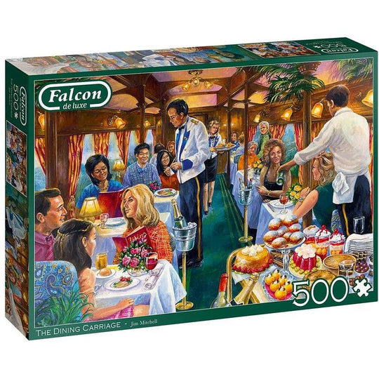 Jumbo, Falcon de luxe - The Dining Carriage, Jigsaw Puzzles for Adults, 500 piece