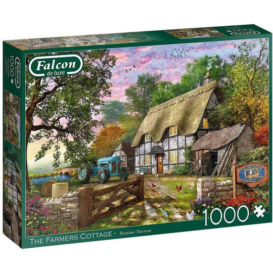 Jumbo, Falcon de luxe - The Farmer's Cottage, Jigsaw Puzzles for Adults, 1,000 piece