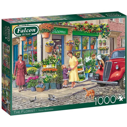Jumbo, Falcon de luxe - The Florist, Jigsaw Puzzles for Adults, 1,000 piece