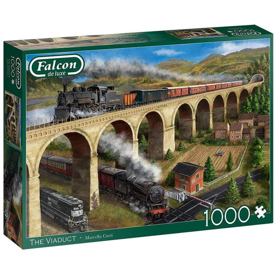Jumbo, Falcon de luxe - The Viaduct, Jigsaw Puzzles for Adults, 1,000 piece