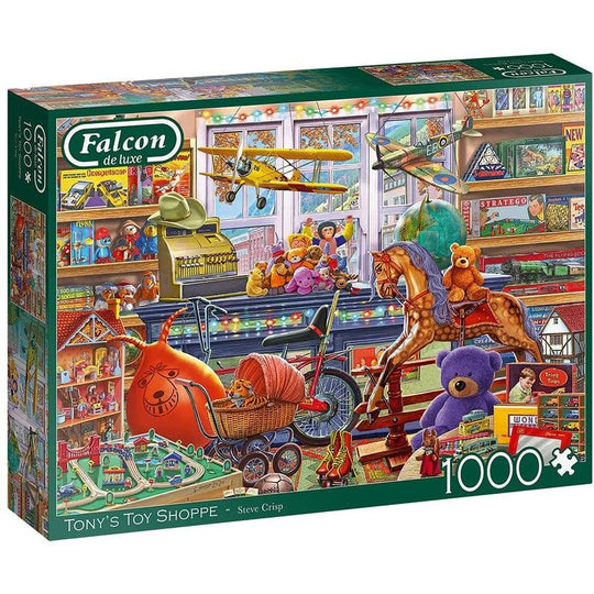 Jumbo, Falcon de luxe - Tony's Toy Shop, Jigsaw Puzzles for Adults, 1,000 piece