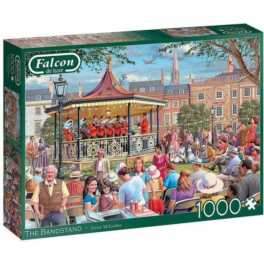 Jumbo Games Falcon De Luxe 1000 Piece Jigsaw - The Bandstand