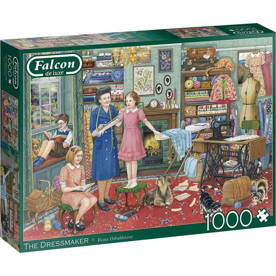 Jumbo Games Falcon De Luxe The Dressmaker 1000 Piece Jigsaw Puzzle