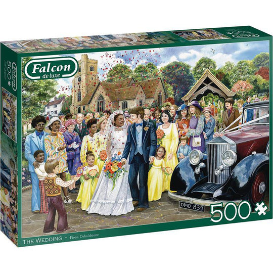 Jumbo Games Falcon De Luxe The Wedding Day 500 Piece Jigsaw Puzzle