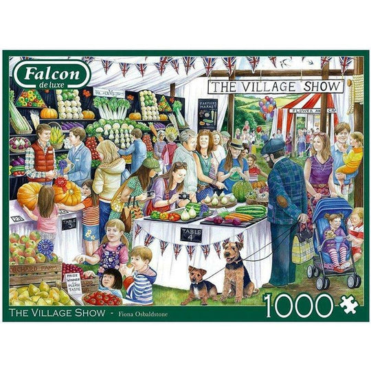 Jumbo Games Falcon de luxe - The Village Show 1000 Piece Jigsaw