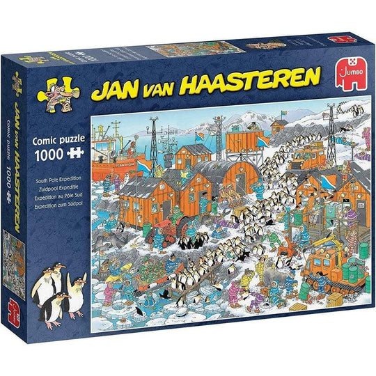 Jumbo Games Jan van Haasteren South Pole Expedition Jigsaw Puzzle Comic