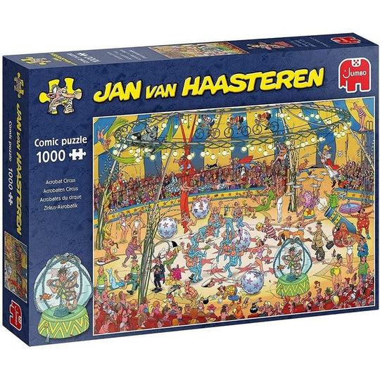 Jumbo, Jan Van Haasteren - Acrobat Circus, Jigsaw Puzzles for Adults, 1,000 piece