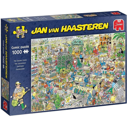 Jumbo, Jan Van Haasteren - Garden Centre, Jigsaw Puzzles for Adults, 1,000 piece