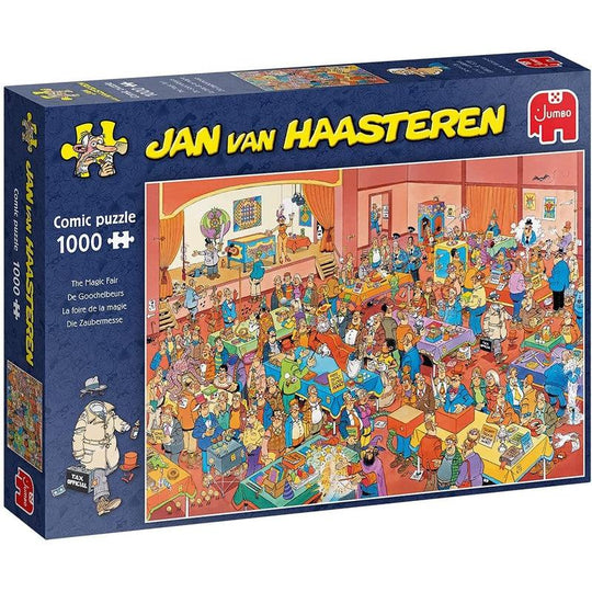 Jumbo, Jan Van Haasteren - The Magic Fair, Jigsaw Puzzles for Adults, 1,000 piece