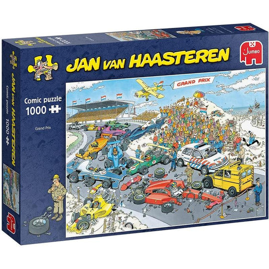 Jumbo, Jan Van Haasteren - The Start, Jigsaw Puzzles for Adults, 1,000 piece