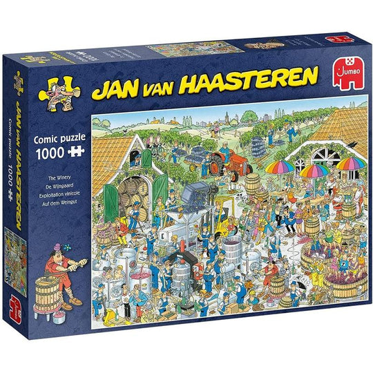Jumbo, Jan Van Haasteren - The Winery - 1000 Piece, Jigsaw Puzzles for Adults, 1,000 piece