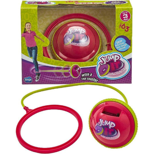 Jump It Lap Counter Kids Childrens Skipping Fitness Toy For Outdoor/Indoor Play
