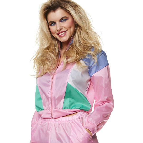 Karnival 1980's Scouser Shell Tracksuit Women's Fancy Dress Costume ...