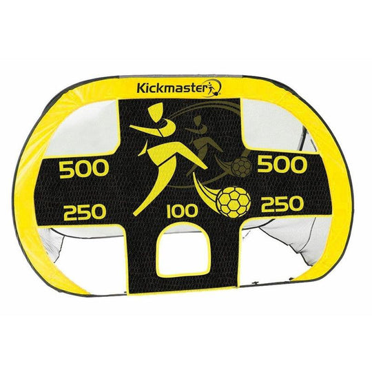 Kickmaster 2 in 1 Quick Pop Up Football Goal & Shot Target Training Set