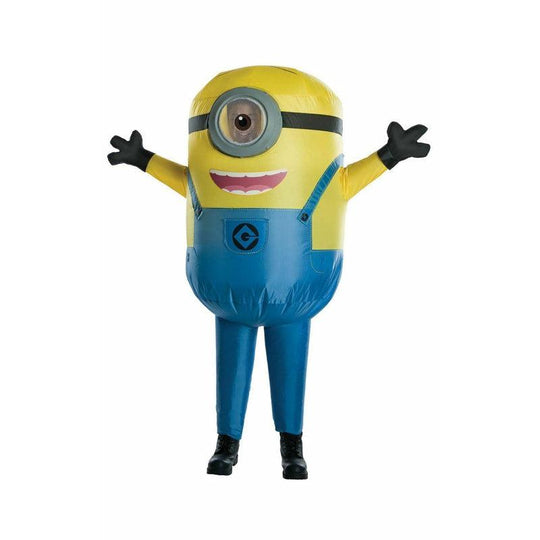 Kids Inflatable Minion Stuart Costume Despicable Me Fancy Dress Boys Girls