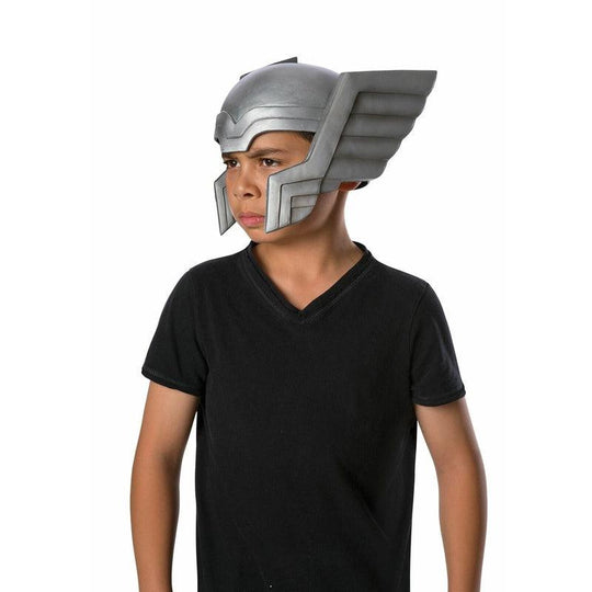Kids Thor Marvel Avengers Helmet Hat Superhero Fancy Dress Costume Accessory
