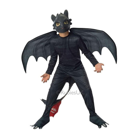 Kids Toothless Night Fury Costume How To Train Your Dragon Fancy Dress Outfit