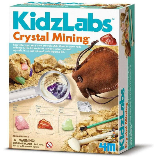 Kidz Labs Crystal Mining Set