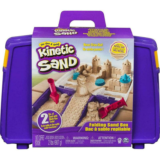 Kinetic Folding Sand Box Satisfying Creative Toy Kids Childrens Activity