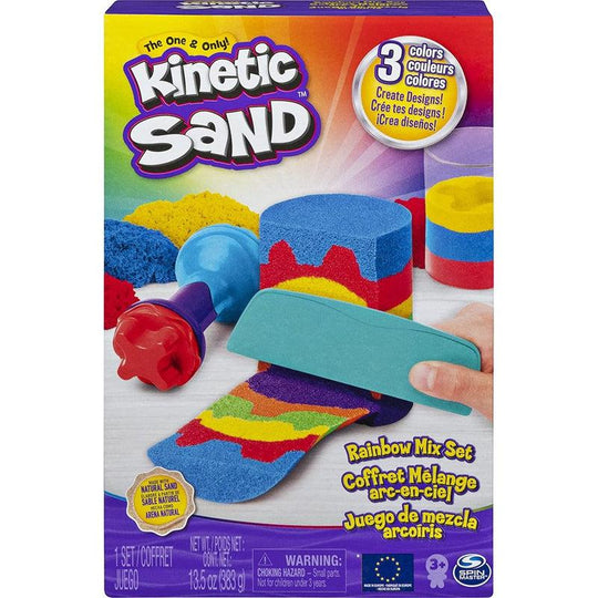 Kinetic Sand Rainbow Mix Set
