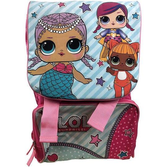 LOL Surprise Deluxe Children's Travel School Large Backpack Pink